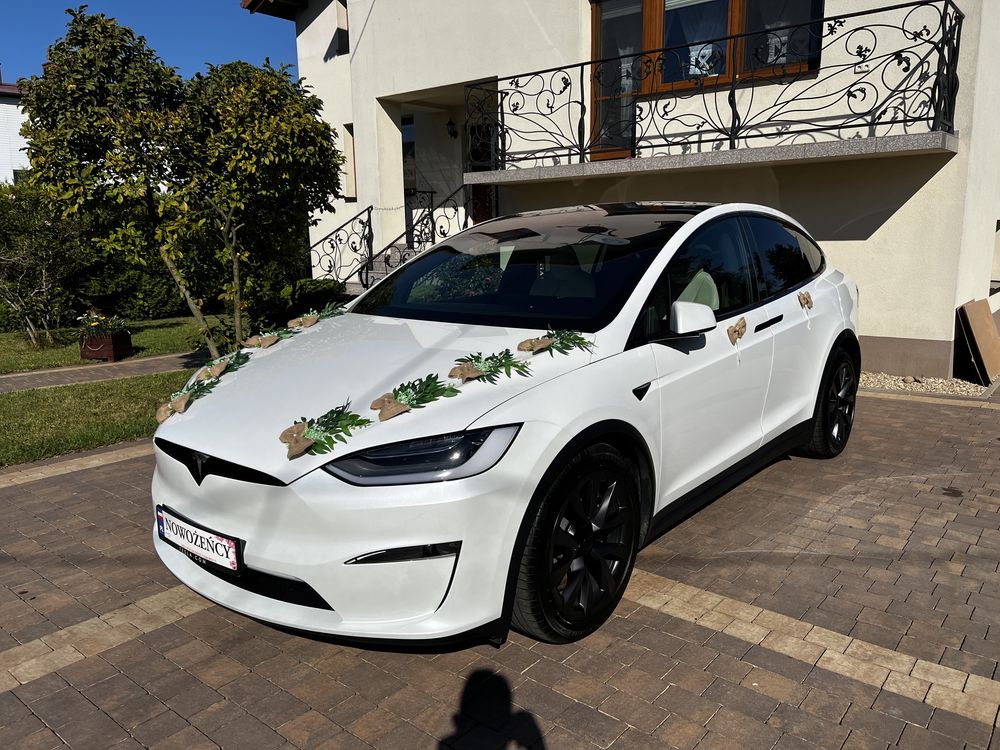 Auto do ślubu ! Tesla Model X 2023r  -Najnowszy model Tesli