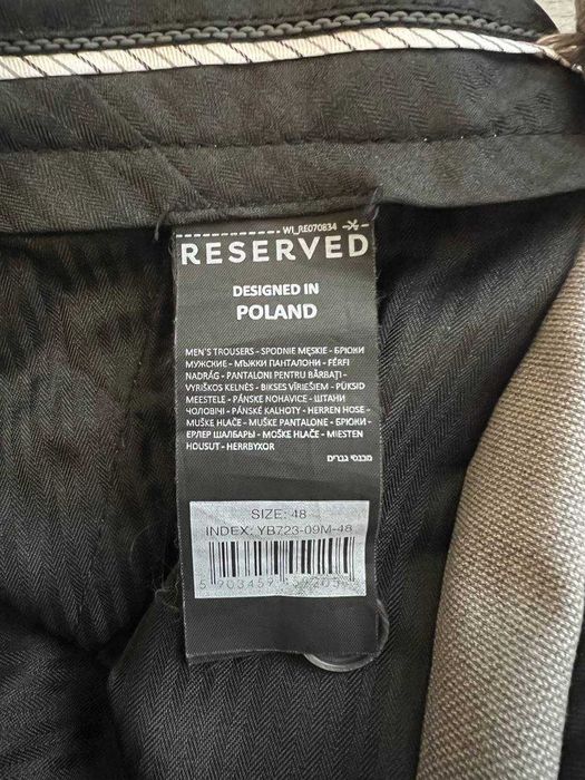 Костюмні штани чоловічі RESERVED