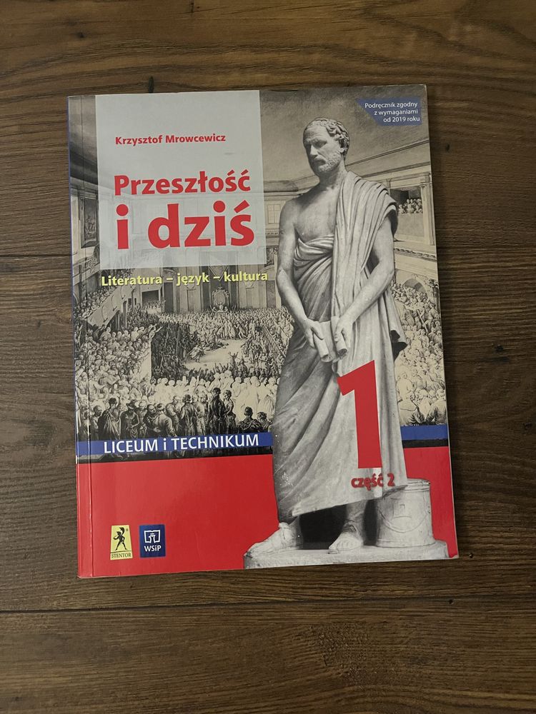 Podrecznik do jezyka polskiego “Przeszlosc i dzis” klasa 1 cz. 1 i 2