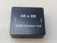 Aktywny Spliter HDMI 1x wejście 2x wyjście 4K