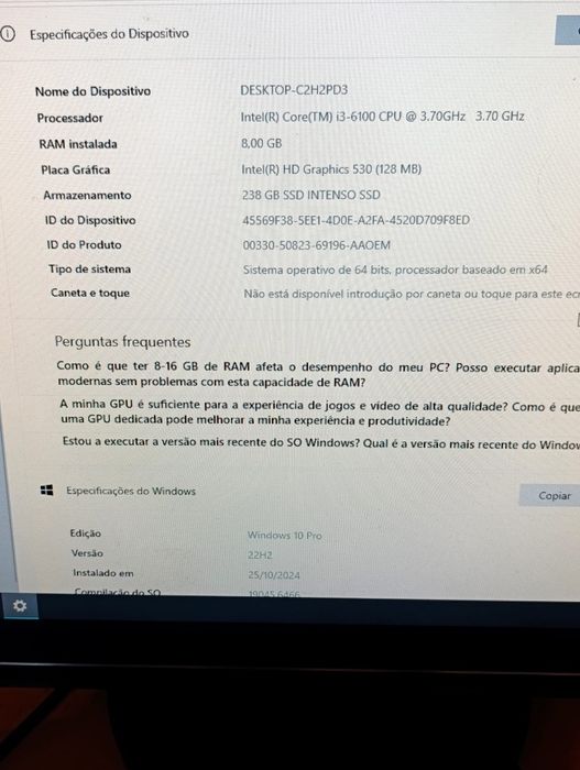 Computador em bom estado