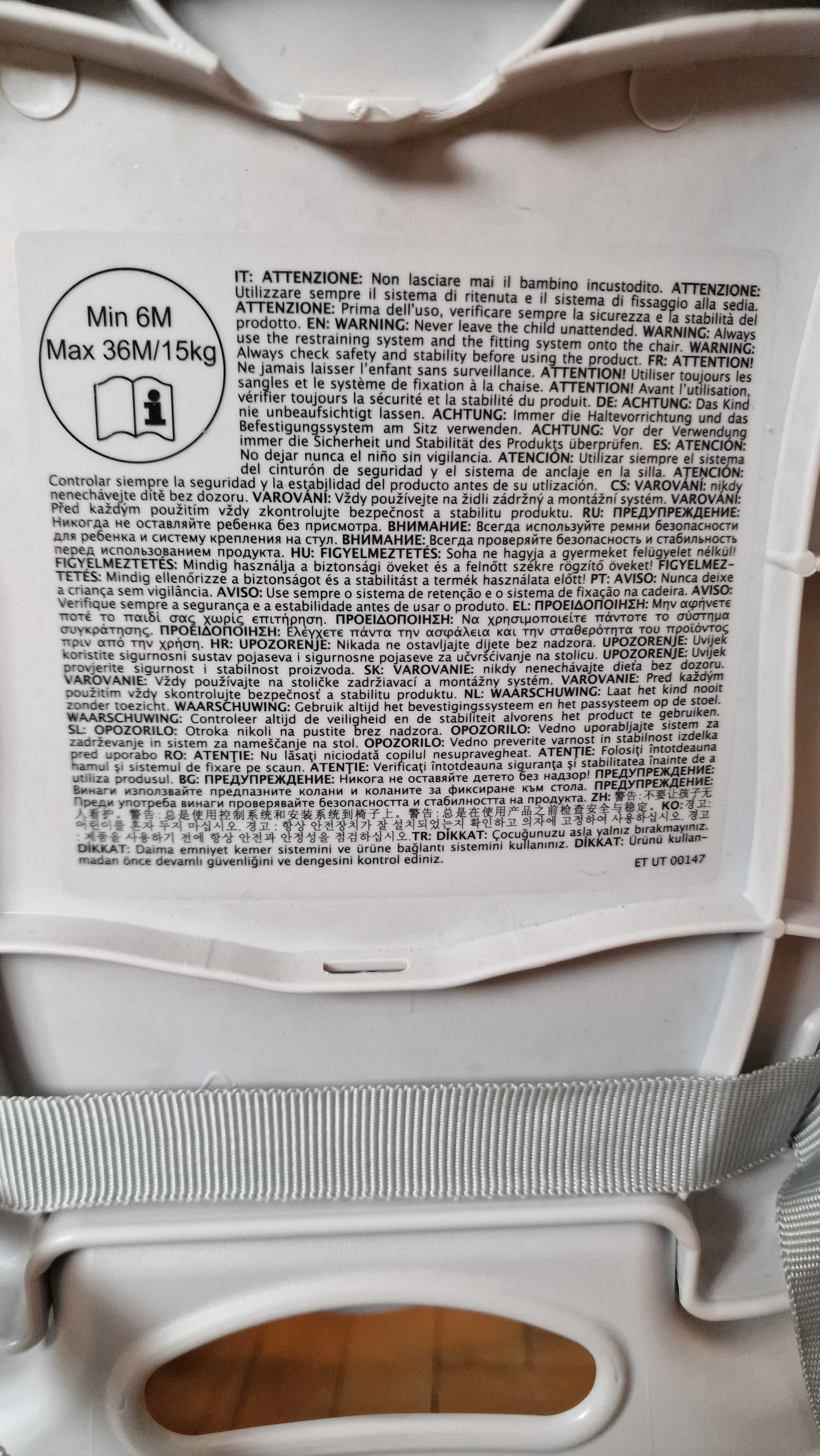 CAM SMARTY POP uniwersalne krzesełko do karmienia