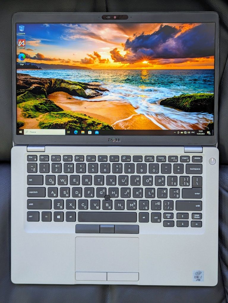 Тонкий ноутбук Dell Latitude 5410 Intel Core i7 10810u 4-32Gb /128-1Tb