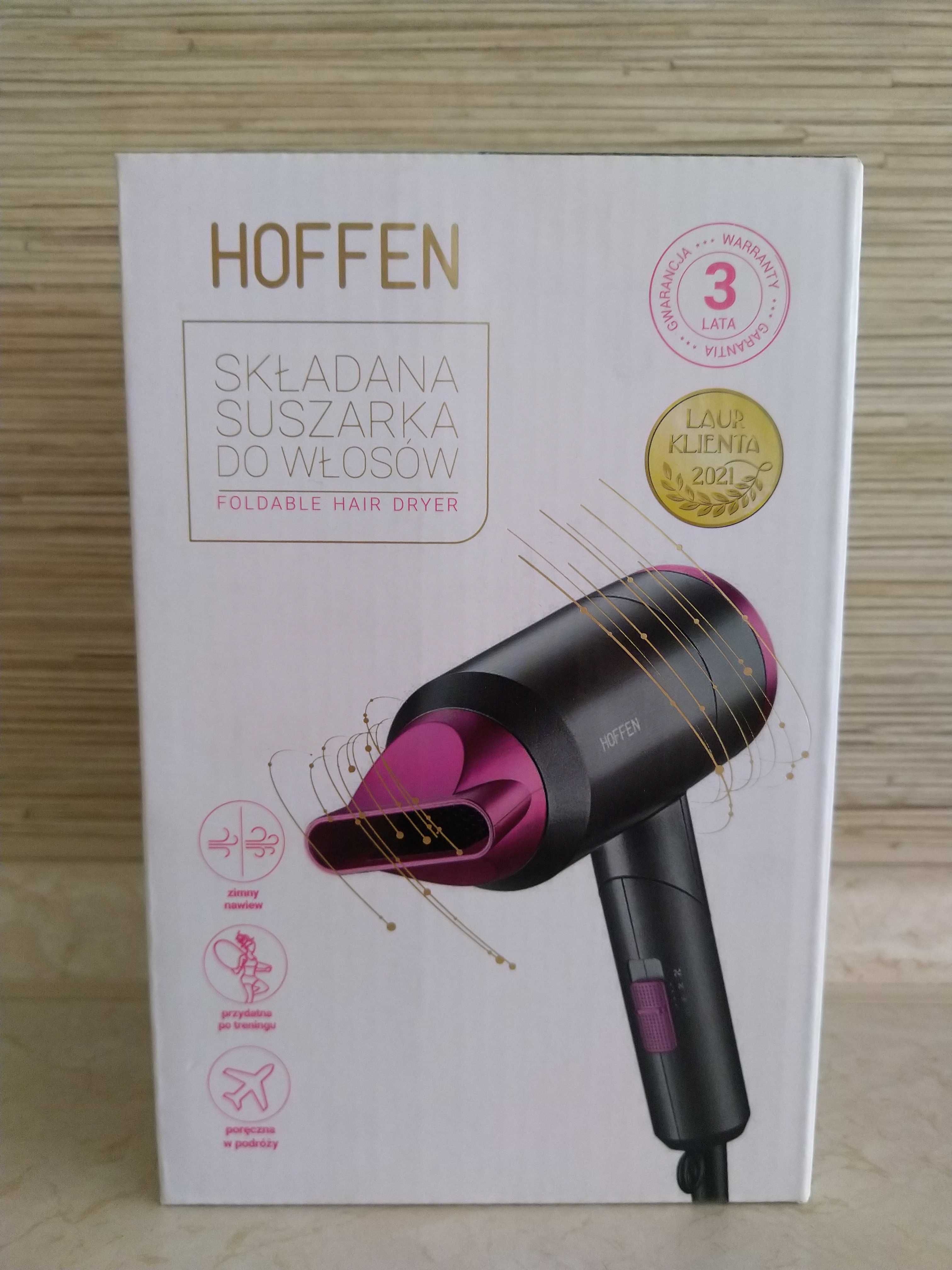 Suszarka Do Włosów Składana Mała Turystyczna 1800W POCZTEX