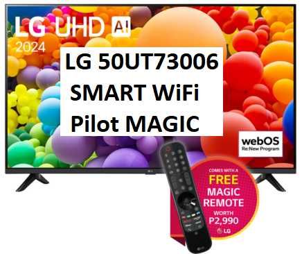 NOWOŚĆ NOWY LG 50UT73006 Sztuczna Inteligencja + Pilot MAGIC