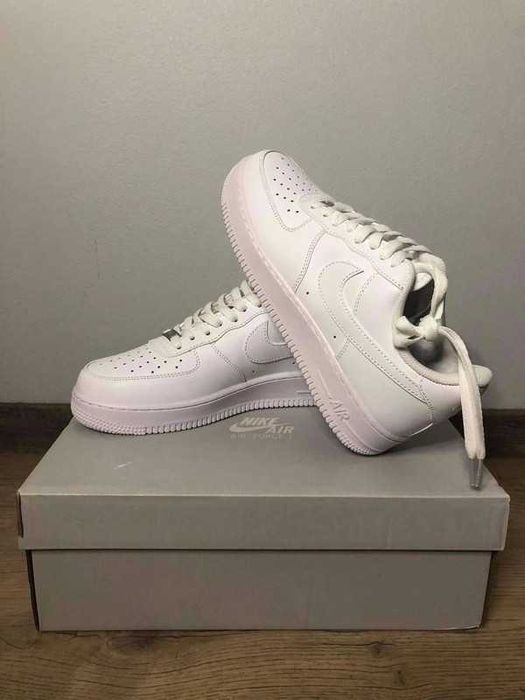 "Buty koszykówki "Nike_Air_Force_1_Low_'07_White_Roz.45