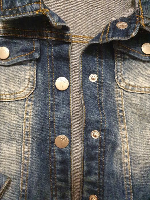 Kurtka jeansowa dla dziewczynki r. 110-116