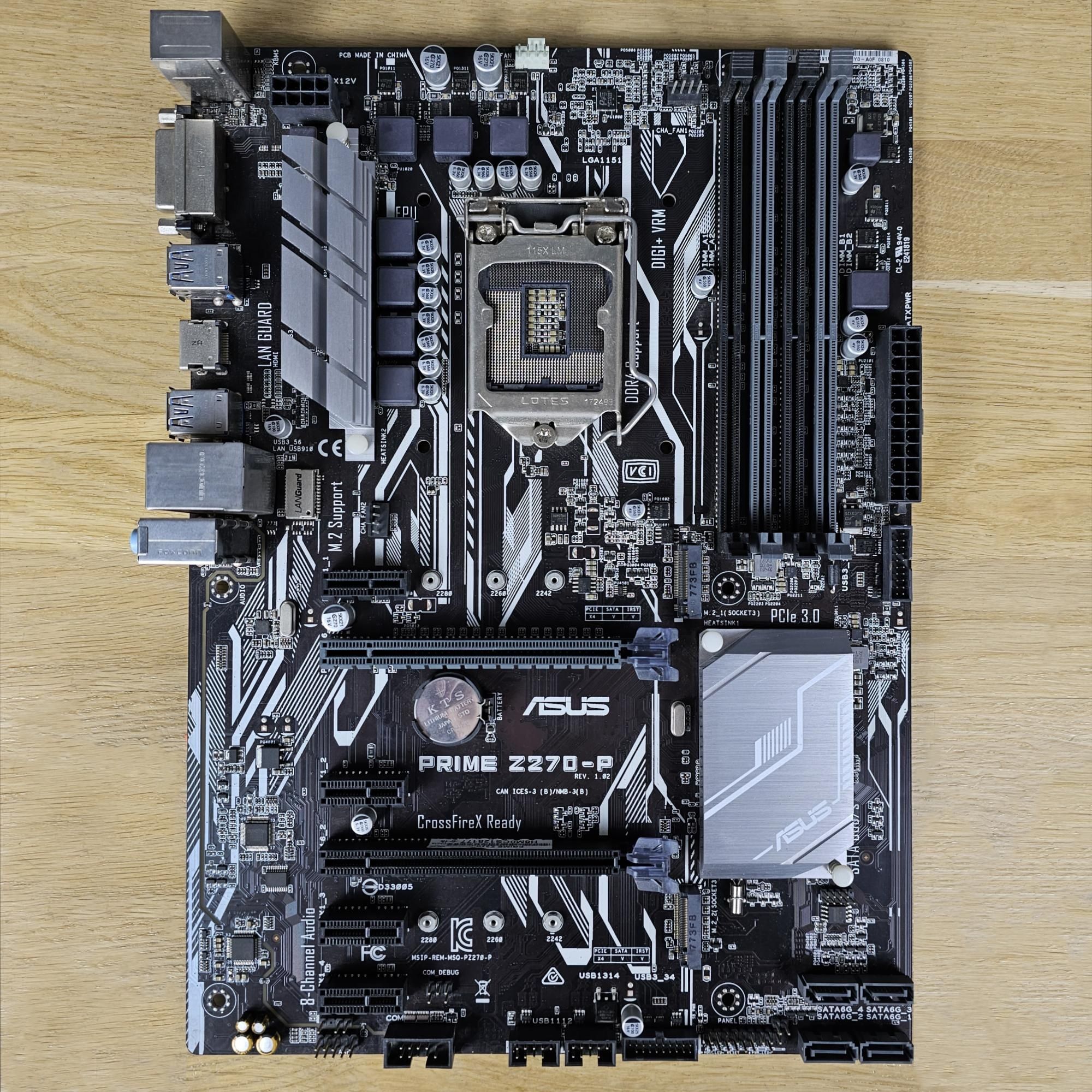 Материнская плата Asus z270-p