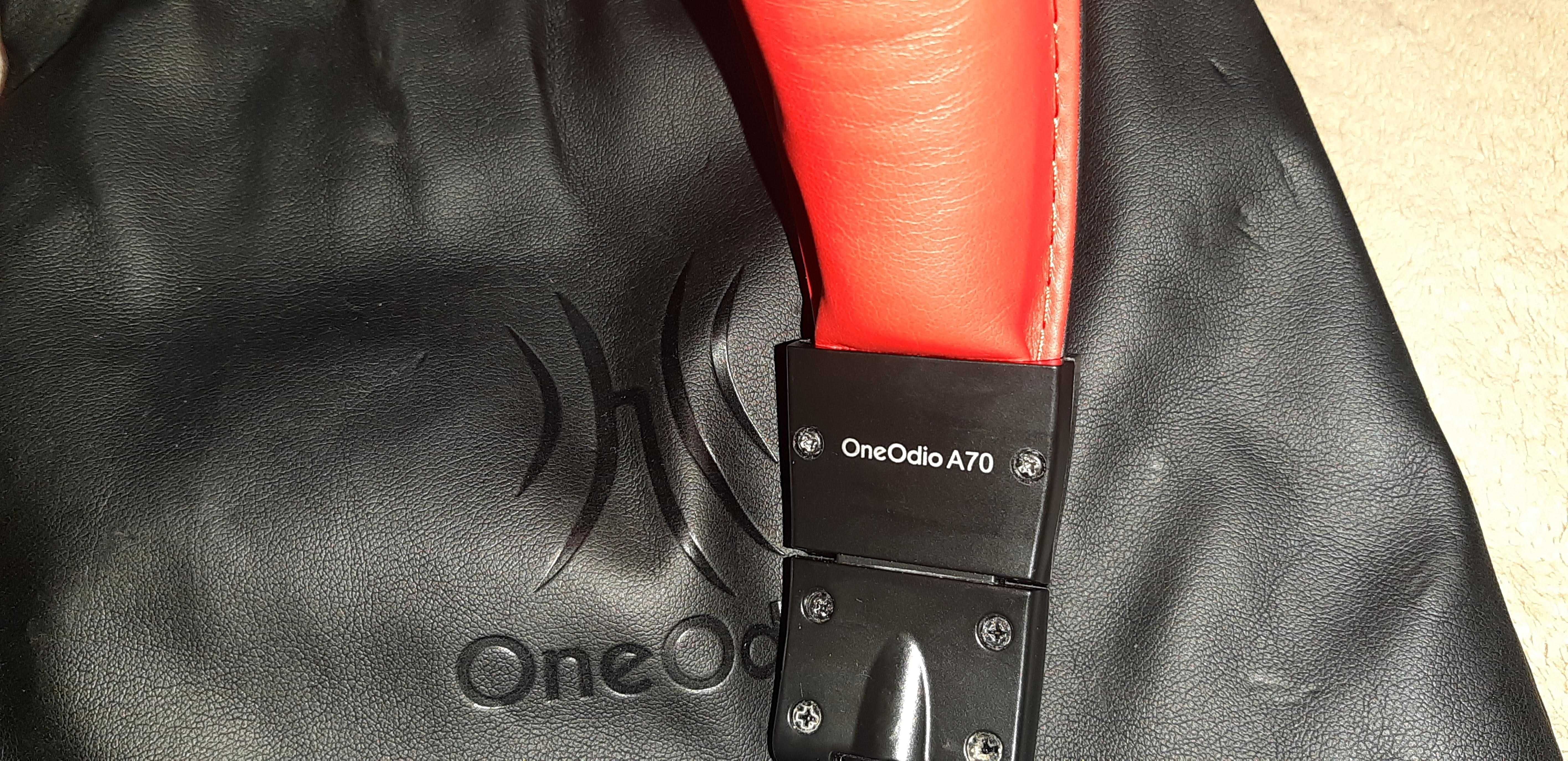 Гарнитура OneOdio Fusion A70 Bluetooth Black/Red профессиональные