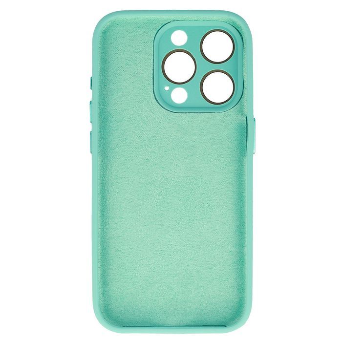 Tel Protect Lichi Soft Case Do Iphone 15 Pro Max Niebieski