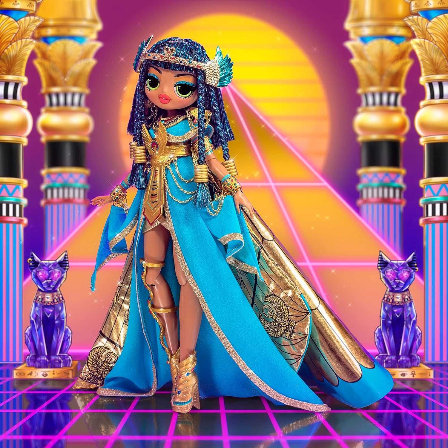 LOL Surprise OMG Fierce Collector Cleopatra Fashion Doll Лол Клеопатра