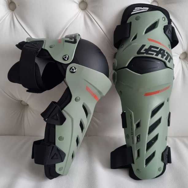 NEW 2023! Мото наколенники LEATT Knee Guard Dual Axis Мотонаколенники