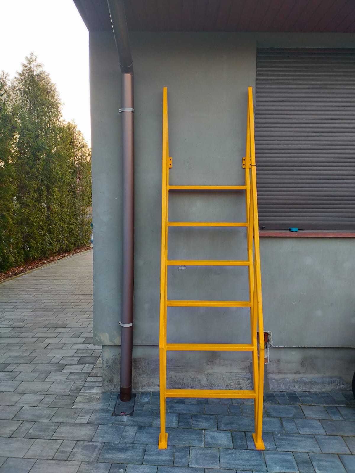 Schody metalowe jak nowe