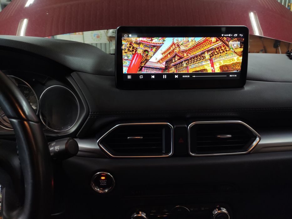 Штатная магнитола Mazda CX-5 2018 круговой обзор 360° Mazda CX-5