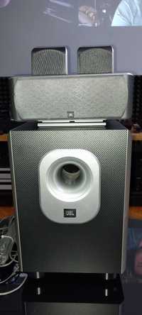 JBL subwoofer plus centralny plus satelity