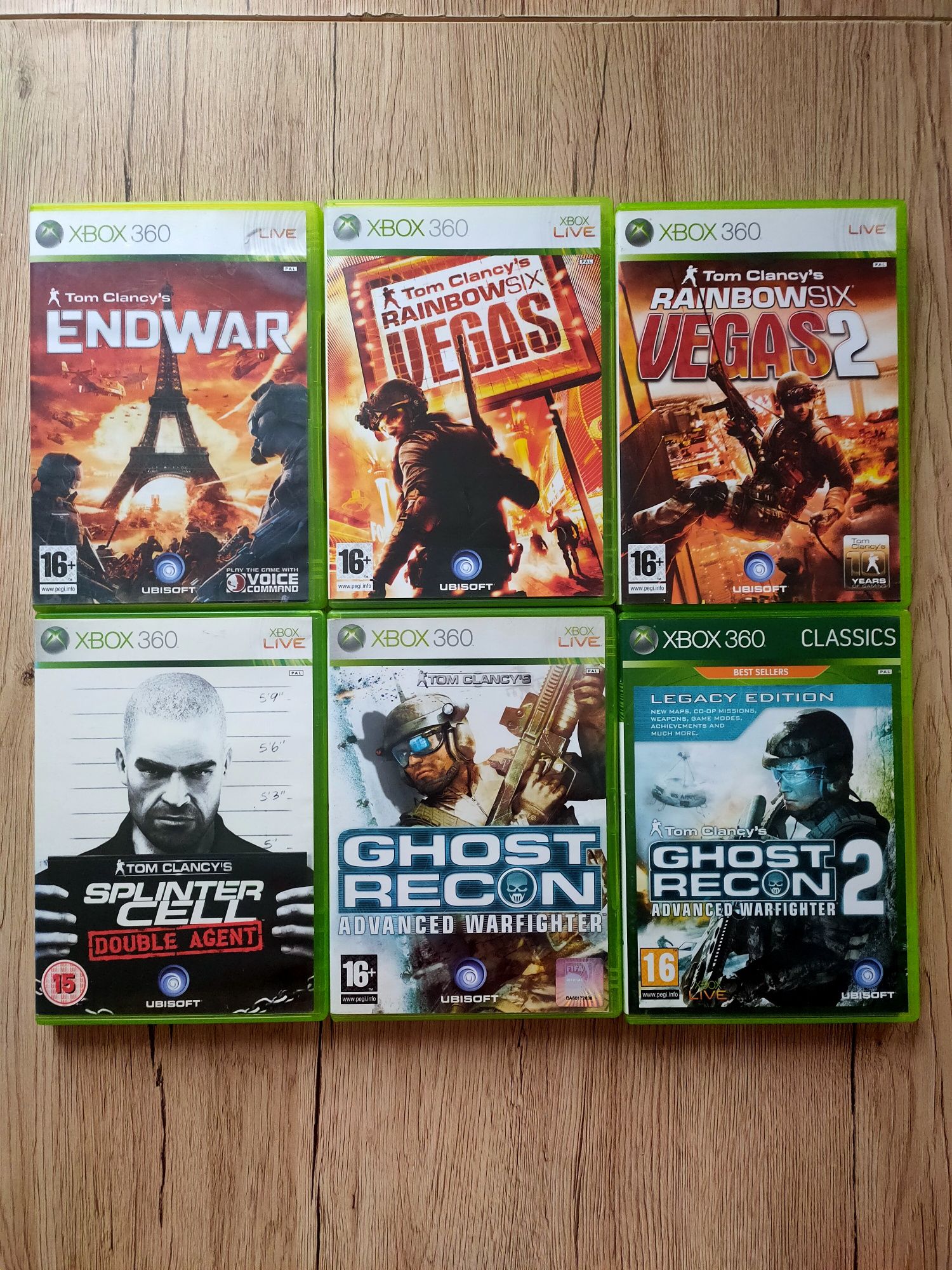 Tom Clancy zestaw Xbox 360