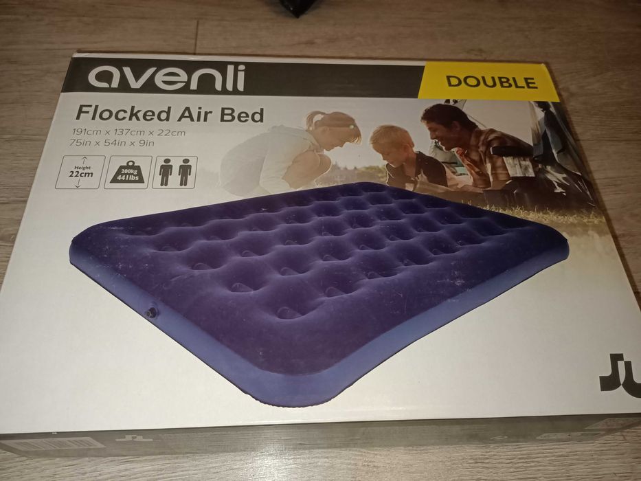Materac turystyczny do spania Avenli dwuosobowy