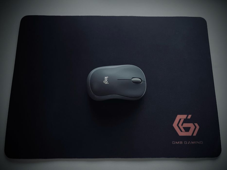 Мышка Logitech M185 + игровой коврик GMB Gaming