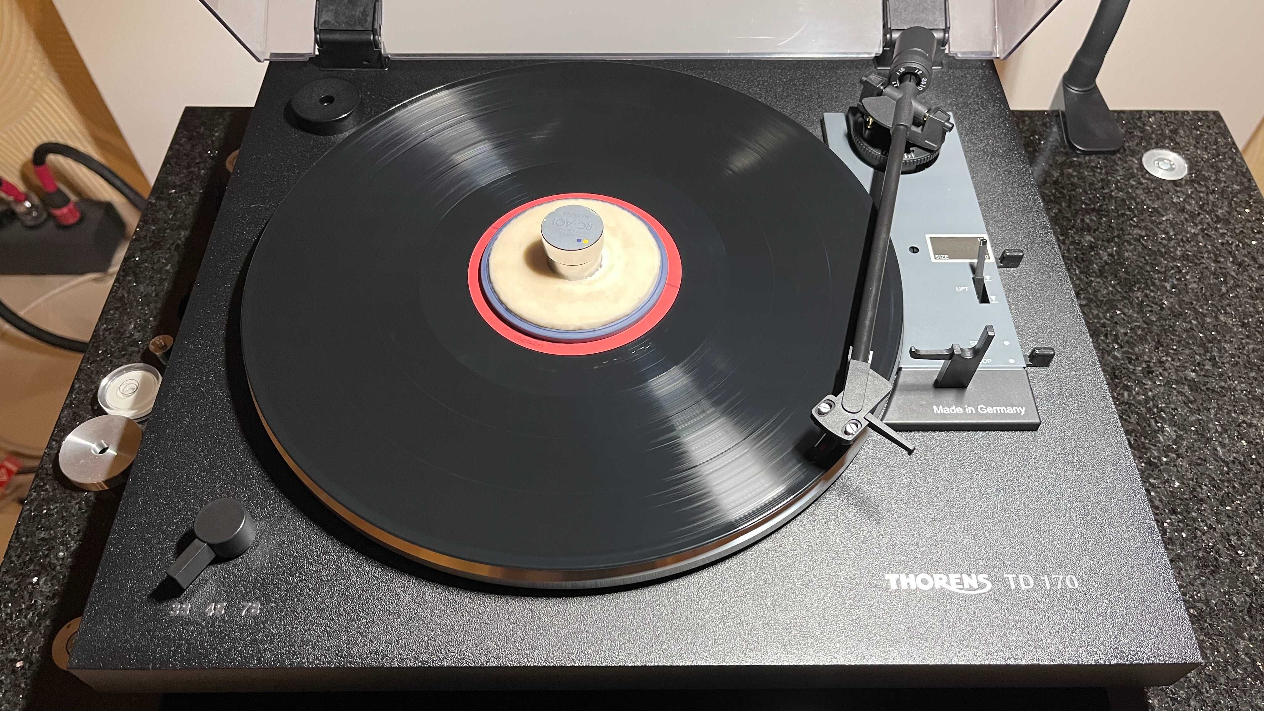 Gramofon Thorens TD170-1/EV, automatyczny, używany, stan bdb