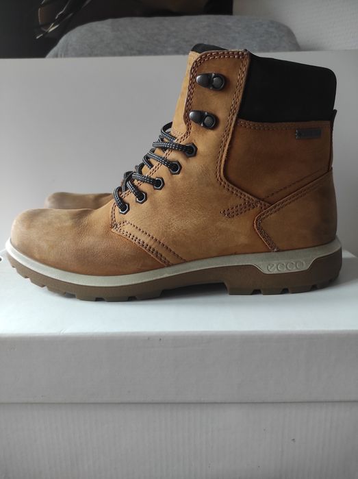 Ecco gore tex reception technology нубук.Ботинки