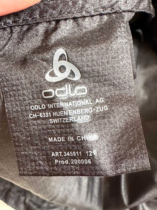 ODLO RACE Kurtka Damska Sportowa Lekka do Biegania i Trekkingu Czarna