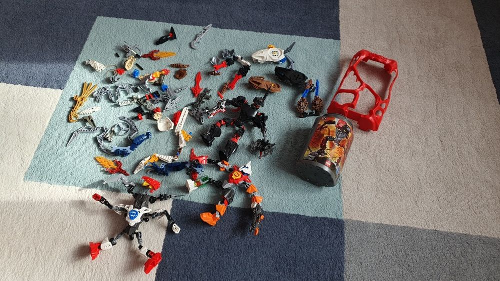 Klocki lego mix bionicle factory hero