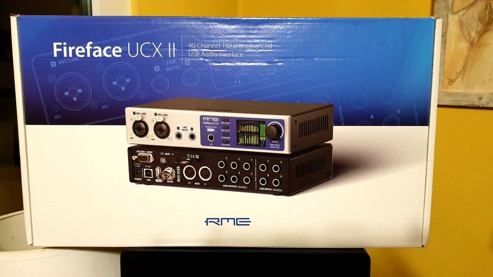 Interfejs Audio RME fireface UCX II nowy, nieużywany, gwarancja