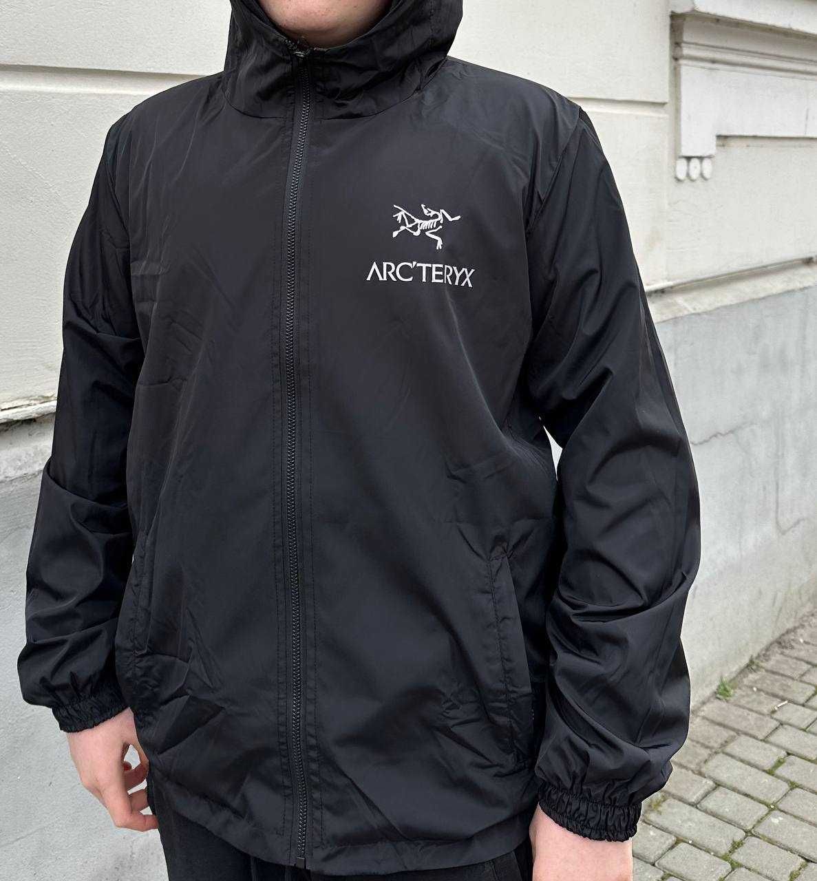 Ветровка куртка черная Arcteryx GoreTex