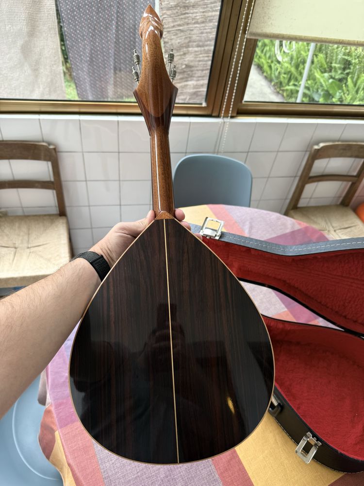 Bandolim Luxo Artimusica, Leque, Escala em Pau Santo e case