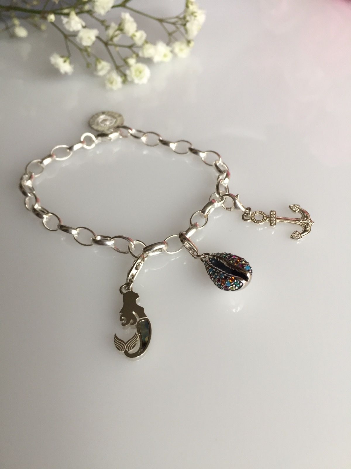 Срібна підвіска Thomas Sabo Charm, ракушка, мушля