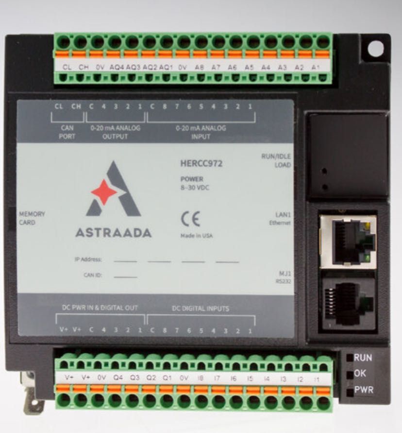 Astraada PLC – sterownik PLC z portem Ethernet