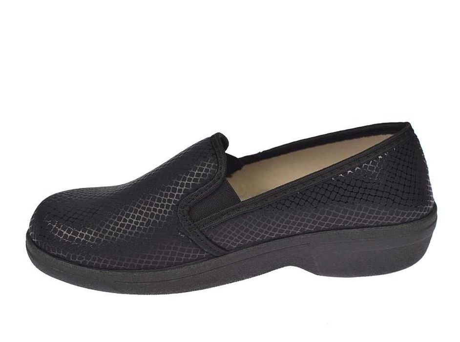 Półbuty damskie na haluksy P-429 wygodne rozciągliwe mokasyny roz. 38