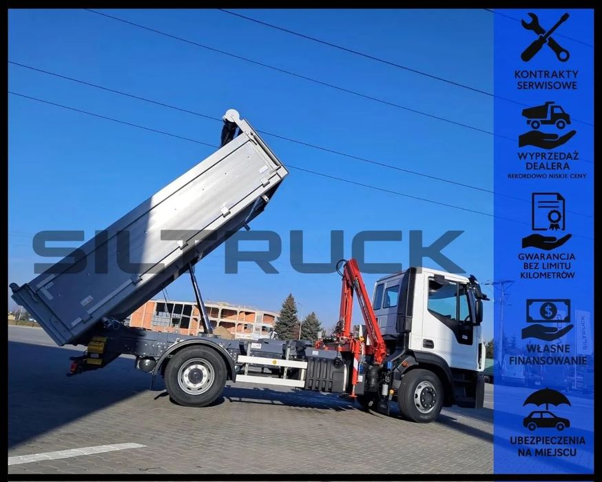 Iveco EUROCARGO Wywrotka z HDS DMC 11.9T