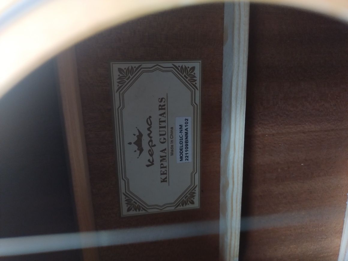Gitara akustyczna kepma