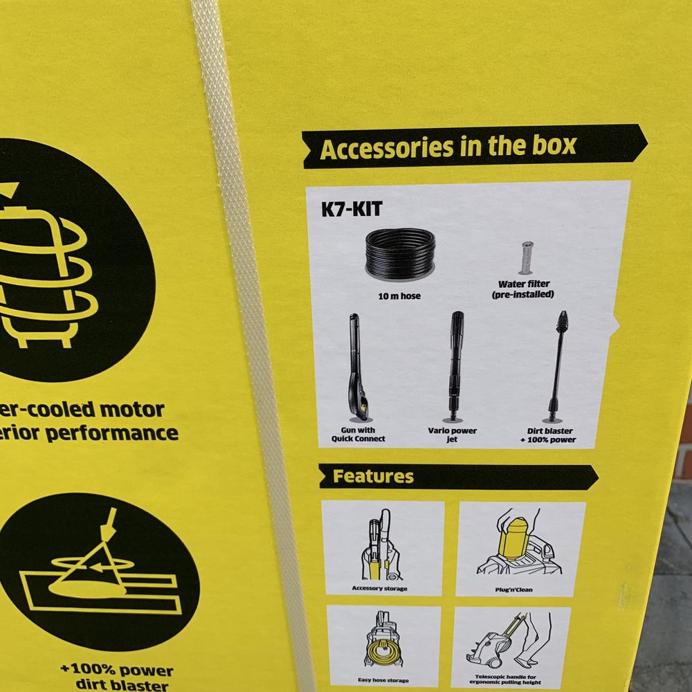 Karcher k7 power Flex две насадки 180 бар мойка автомойка