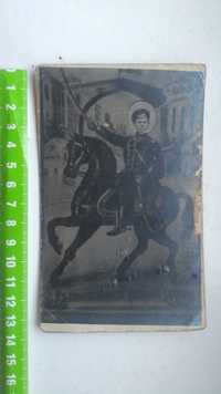 Pocztówka z zaboru rosyjskiego z 1918 r. z dedykacją z Charkowa