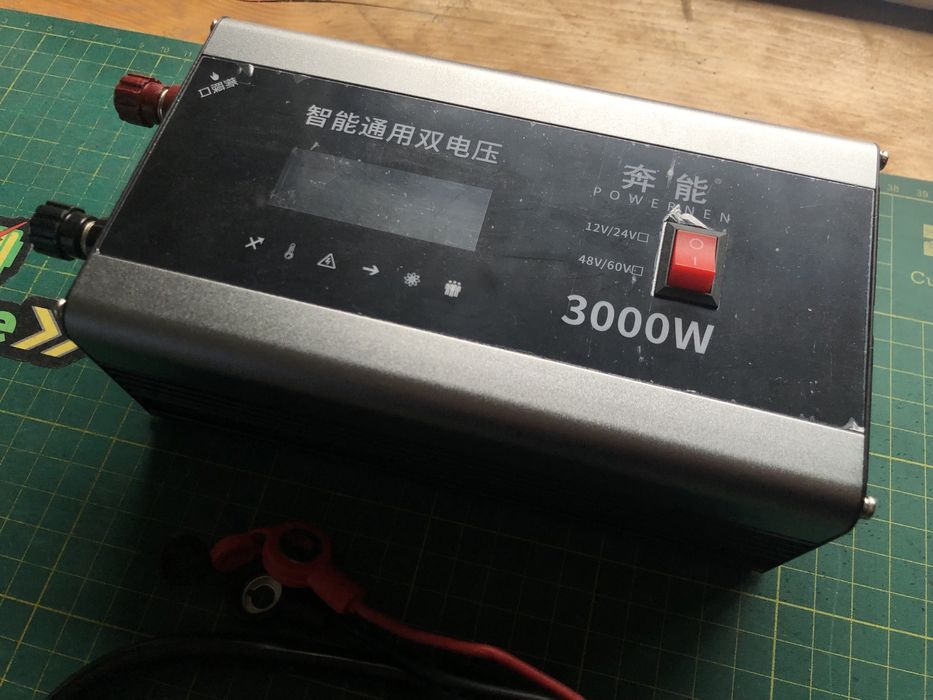 Інвертор 48-60v 3000вт перетворювач