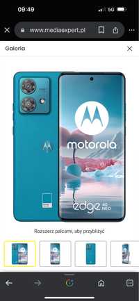 Motorola edge 40  neo 5G rezerwaja do godz.16