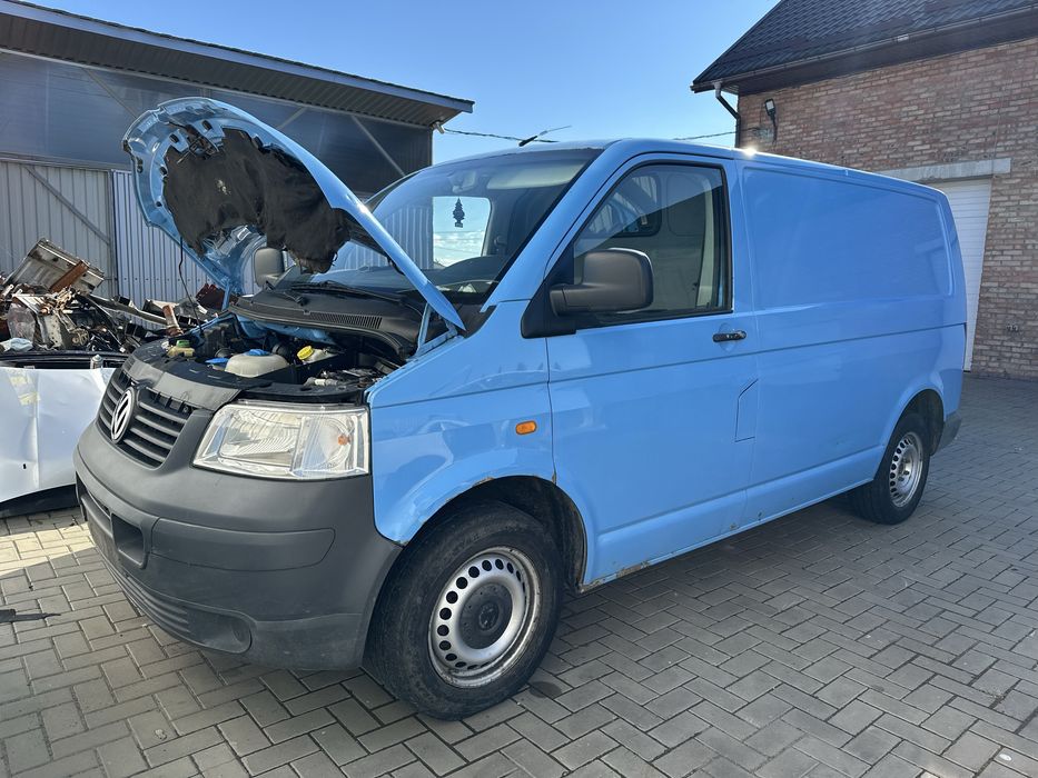 Авторозборка шрот Volkswagen T5 2.5 1.9 ляда бампер крило капот двері