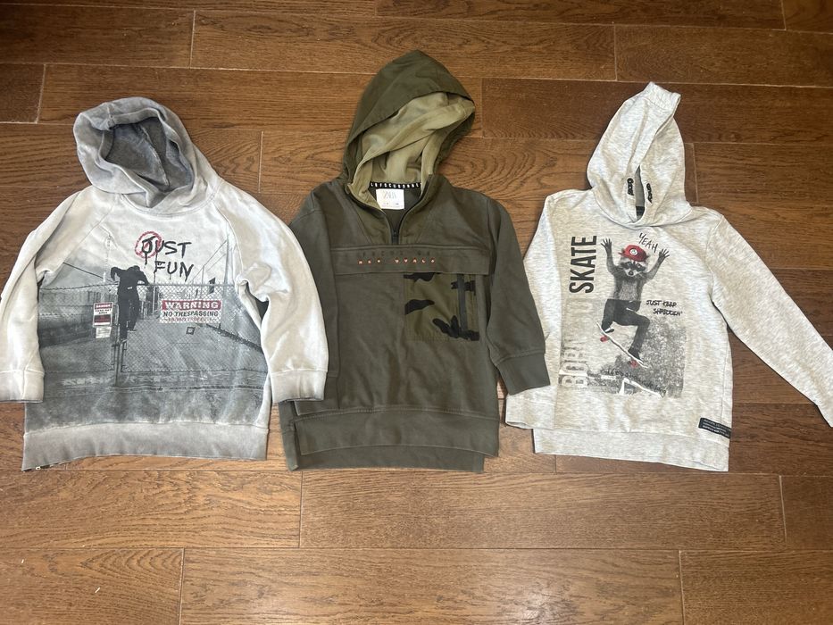 Трикотажні худі/ світшоти на хлопця 116-122