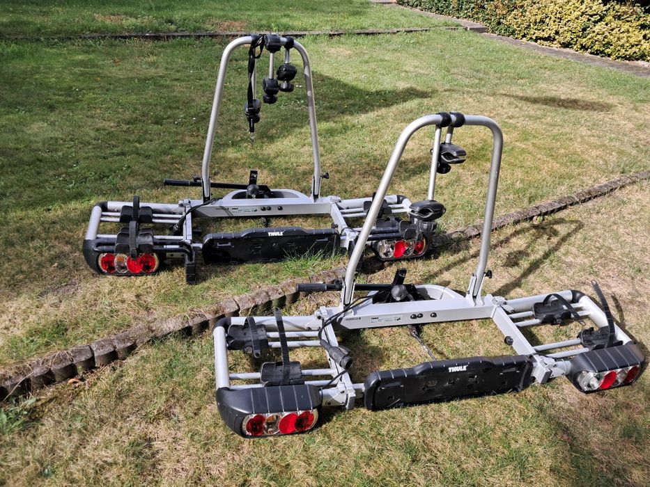 Bagażnik na hak Thule na 2 lub 3 rowery