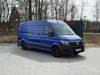 Volkswagen Crafter 2.0 140KM / Długi L4 H2 / 2021 / ZAREJESTROWANY / Po Serwisie / BEZ WKŁADU  Stan Idealny / Bez wkładu / ZAREJESTROWANY