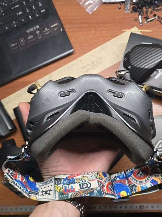 Цифрові FPV окуляри DJI Goggles V2+ антени iFlight Crystal і Lumenier