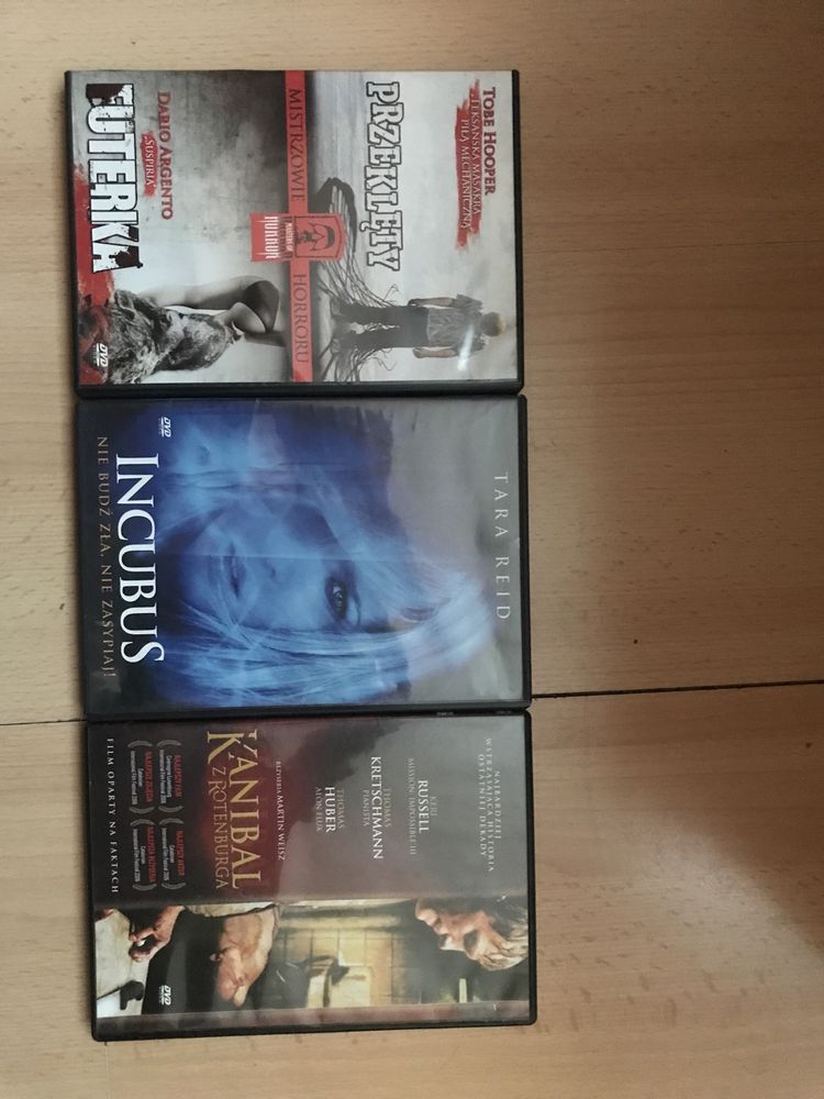 Zestaw 11 płyt DVD Horror Smakosz2 Kanibal z Rottenburga Krzyk 3