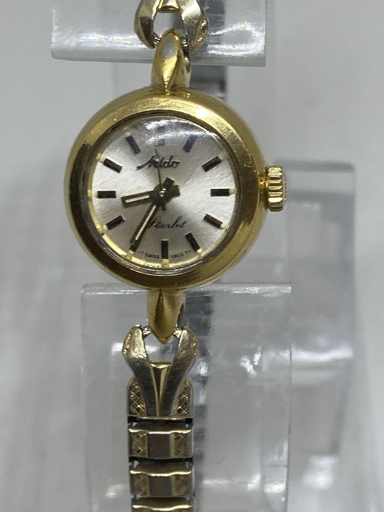 Mido Starlet automatic gold plated