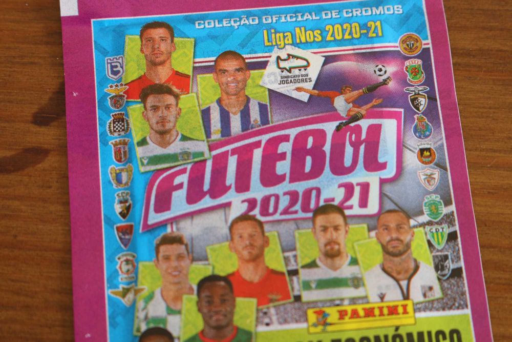 saquetas cromos futebol 2020-21