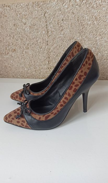 Sapatos Leopardo
