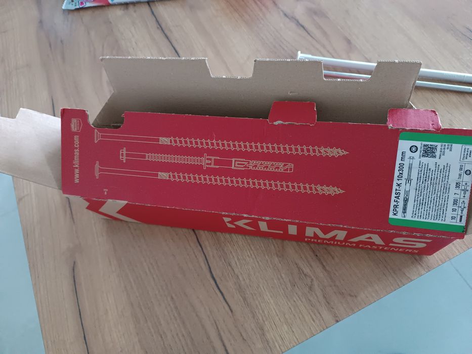 Kołek klimas 10x300 długi