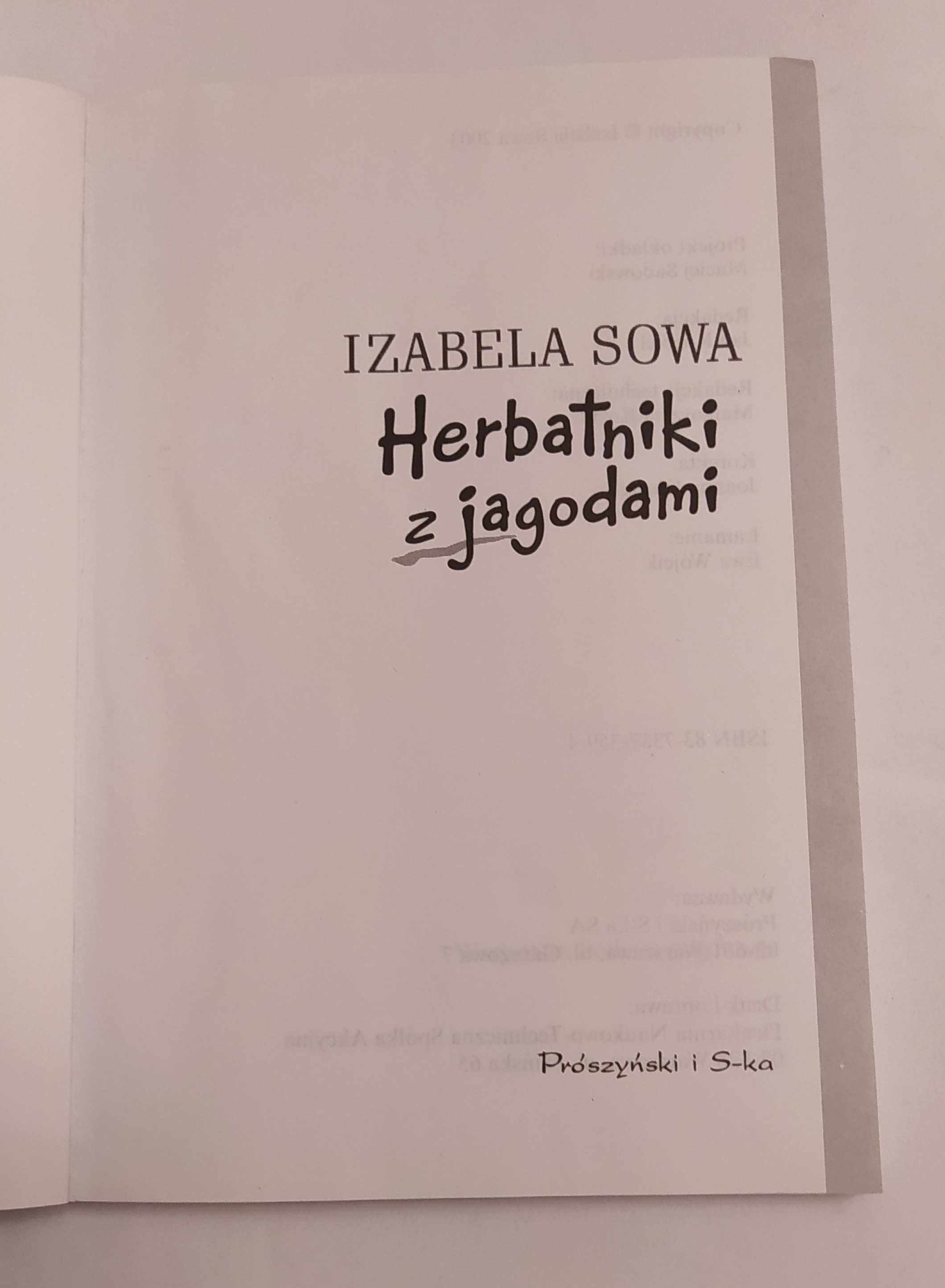 Herbatniki z jagodami – Izabela Sowa