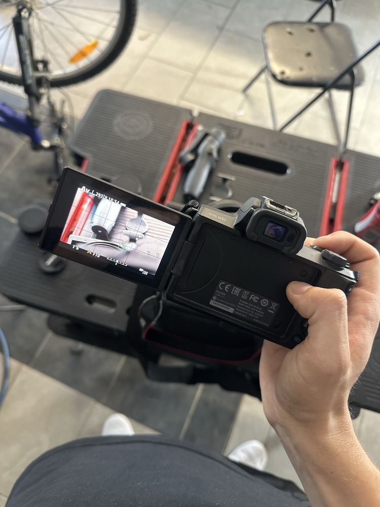 Aparat CANON M50 + DJI osmo mobile 6
